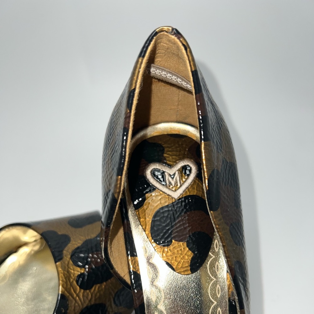 47. Madeline Shoes Leopard Print Heels - Picture 2 of 11